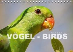 Vögel - Birds (Tischkalender 2018 DIN A5 quer)