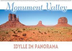 MONUMENT VALLEY Idylle im Panorama (Wandkalender 2018 DIN A2 quer)