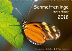 Schmetterlinge - Bunte Flieger 2018CH-Version (Wandkalender 2018 DIN A3 quer)