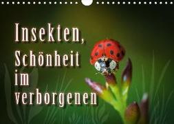 Insekten, Schönheit im verborgenen (Wandkalender 2018 DIN A4 quer)