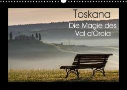 Toskana - Die Magie des Val d'Orcia (Wandkalender 2018 DIN A3 quer)