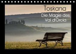 Toskana - Die Magie des Val d'Orcia (Tischkalender 2018 DIN A5 quer)