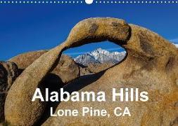 Alabama Hills, Lone Pine, CA (Wandkalender 2018 DIN A3 quer)