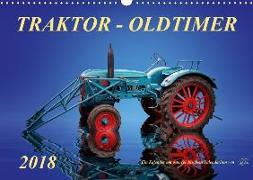 Traktor - OldtimerAT-Version (Wandkalender 2018 DIN A3 quer)