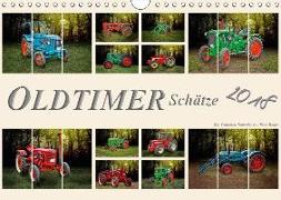 Oldtimer Schätze. Ein Traktoren-Kalender (Wandkalender 2018 DIN A4 quer)