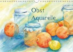 Obst Aquarelle (Wandkalender 2018 DIN A4 quer)