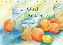 Obst Aquarelle (Tischkalender 2018 DIN A5 quer)