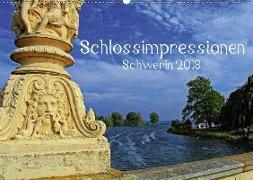 Schlossimpressionen Schwerin 2018 (Wandkalender 2018 DIN A2 quer)