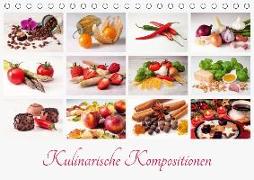 Kulinarische Kompositionen (Tischkalender 2018 DIN A5 quer)