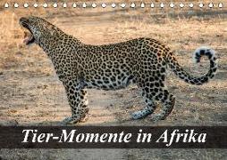 Tier-Momente in Afrika (Tischkalender 2018 DIN A5 quer)