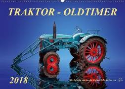 Traktor - OldtimerAT-Version (Wandkalender 2018 DIN A2 quer)