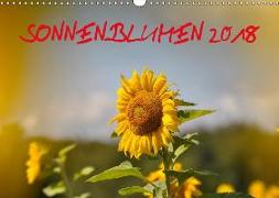 Sonnenblumen 2018 (Wandkalender 2018 DIN A3 quer)