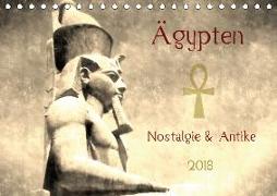 Ägypten Nostalgie & Antike 2018 AT Version (Tischkalender 2018 DIN A5 quer) Dieser erfolgreiche Kalender wurde dieses Jahr mit gleichen Bildern und aktualisiertem Kalendarium wiederveröffentlicht