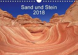 Sand und Stein 2018 (Wandkalender 2018 DIN A4 quer)