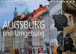 Augsburg und Umgebung (Tischkalender 2018 DIN A5 quer)