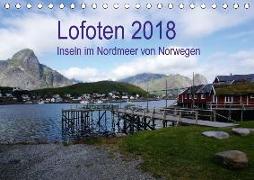 Lofoten - Inseln im Nordmeer von Norwegen (Tischkalender 2018 DIN A5 quer) Dieser erfolgreiche Kalender wurde dieses Jahr mit gleichen Bildern und aktualisiertem Kalendarium wiederveröffentlicht
