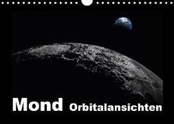 Mond Orbitalansichten (Wandkalender 2018 DIN A4 quer)