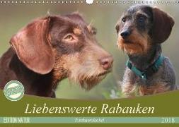 Liebenswerte Rabauken - Rauhaardackel (Wandkalender 2018 DIN A3 quer)