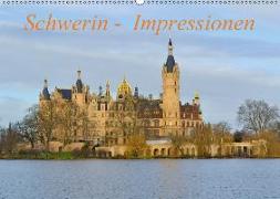 Schwerin - Impressionen (Wandkalender 2018 DIN A2 quer)