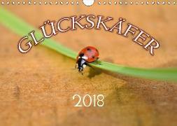 Marienkäfer 2018 (Wandkalender 2018 DIN A4 quer)