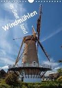 Windmühlen in Seeland (Wandkalender 2018 DIN A4 hoch) Dieser erfolgreiche Kalender wurde dieses Jahr mit gleichen Bildern und aktualisiertem Kalendarium wiederveröffentlicht