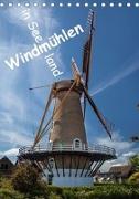 Windmühlen in Seeland (Tischkalender 2018 DIN A5 hoch) Dieser erfolgreiche Kalender wurde dieses Jahr mit gleichen Bildern und aktualisiertem Kalendarium wiederveröffentlicht
