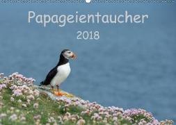Papageientaucher 2018CH-Version (Wandkalender 2018 DIN A2 quer)