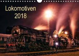 Lokomotiven 2018 (Wandkalender 2018 DIN A4 quer)