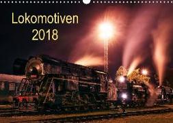 Lokomotiven 2018 (Wandkalender 2018 DIN A3 quer)
