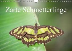 Zarte Schmetterlinge (Wandkalender 2018 DIN A4 quer)