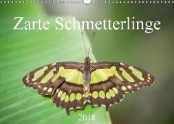 Zarte Schmetterlinge (Wandkalender 2018 DIN A3 quer)