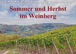 Sommer und Herbst im Weinberg (Tischkalender 2018 DIN A5 quer)