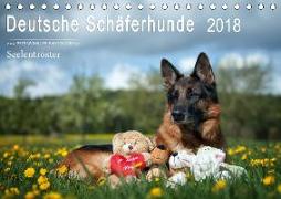 Deutsche Schäferhunde Seelentröster (Tischkalender 2018 DIN A5 quer)