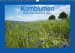 Kornblumen - Pure Faszination in Blau (Wandkalender 2018 DIN A3 quer) Dieser erfolgreiche Kalender wurde dieses Jahr mit gleichen Bildern und aktualisiertem Kalendarium wiederveröffentlicht