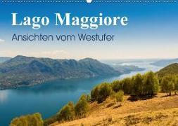 Lago Maggiore - Ansichten vom WestuferAT-Version (Wandkalender 2018 DIN A2 quer)