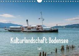 Kulturlandschaft Bodensee - Teil I (Wandkalender 2018 DIN A4 quer)