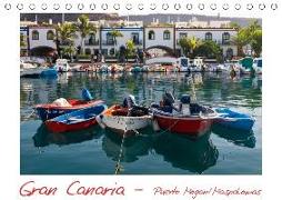Gran Canaria - Puerto Mogan/Maspalomas (Tischkalender 2018 DIN A5 quer)