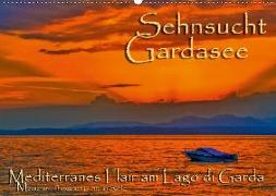 Sehnsucht Gardasee - Mediterranes Flair am Lago di Garda (Wandkalender 2018 DIN A2 quer)