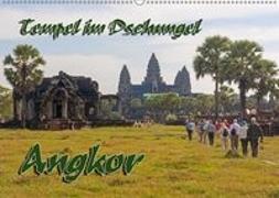 Tempel im Dschungel, Angkor (Wandkalender 2018 DIN A2 quer)