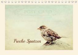 Freche Spatzen (Tischkalender 2018 DIN A5 quer)