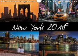 New York (Wandkalender 2018 DIN A4 quer)