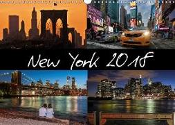 New York (Wandkalender 2018 DIN A3 quer)