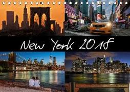 New York (Tischkalender 2018 DIN A5 quer)