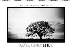 Emotionale Momente: Black & White Fineart - die Eiche. / CH-Version (Wandkalender 2018 DIN A2 quer)