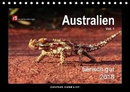 Australien tierisch gut 2018 (Tischkalender 2018 DIN A5 quer) Dieser erfolgreiche Kalender wurde dieses Jahr mit gleichen Bildern und aktualisiertem Kalendarium wiederveröffentlicht
