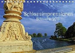 Schlossimpressionen Schwerin 2018 (Tischkalender 2018 DIN A5 quer)