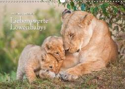 Emotionale Momente: Liebenswerte Löwenbabys / CH-Version (Wandkalender 2018 DIN A3 quer)