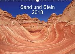 Sand und Stein 2018 (Wandkalender 2018 DIN A3 quer)