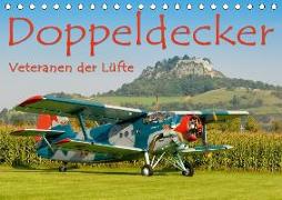 Doppeldecker - Veteranen der Lüfte (Tischkalender 2018 DIN A5 quer)