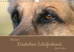 Mit dem Deutschen Schäferhund durch's Jahr (Wandkalender 2018 DIN A4 quer)